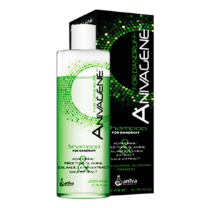 Anivagene Shampoo for Dandruff With Adandrine ® , Piroctone Olamine and Icelandic Lichen & Sage 200 ml